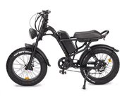 Bicicleta eléctrica de montaña clásica de 500w y 20 pulgadas con 7 velocidades 500W48V15AH