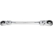 Llave de caja de trinquete de doble cabeza TONE Ancho entre caras 11 x 13 mm HPRMFW-1113