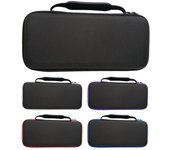 Bolsa de almacenamiento a prueba de golpes, rígida, organizador para consola de juegos portátil, funda protectora para Asus ROG Ally Blue Zipper