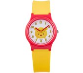 Reloj analógico Disney TSUMTSUM, resistente al agua hasta 10 ATM, correa de uretano para niñas, amarillo [Citizen Q&Q] [Q&Q] V06A-505VK amarillo