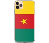 Funda iPhone - Drapeau Cameroun - iPhone 11 Pro Max - Souple - Multicolore - Verticale