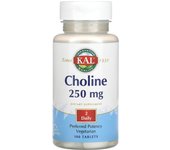 KAL, choline, 250mg, 100 tablets (125mg per tablet)