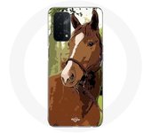 Coque pour Oppo A54 5G Quarter Horse Marron Race de cheval