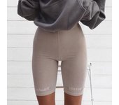 Pantalones cortos de moda para mujer, pantalones cortos de motociclista, pantalón corto informal de Fitness, pantalones cortos de algodón de Color Athleisure, pantalones cortos de ciclismo, ropa, pantalones cortos de cintura alta XL negro