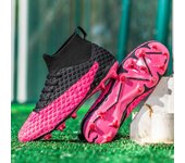 2024 Zapatos de fútbol para hombre Botas de fútbol ultraligeras de gran tamaño Zapatillas de deporte para niños Botines de fútbol AG/TF antideslizantes Botines unisex 45