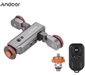 Plataforma rodante de vídeo para cámara motorizada L4 PRO con indicación de escala, deslizador de pista eléctrico inalámbrico