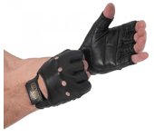 Carta Sport Guantes Halterofilia Unisex Adulto Cuero L negro