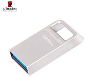 Unidad flash USB Kingston DataTraveler Micro 3.1 Caja metálica ultrapequeña sin tapa 64GB plata