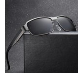 Gafas de sol polarizadas de lujo para hombre, gafas de sol de diseñador para conducir, para pescar, gafas de Metal Vintage, gafas antideslumbrantes UV400