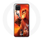 Funda Samsung Galaxy A12 El Rey León Simba y Mufasa