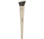 BROCHA MAQUILLAJE flat top kabuki natural fiber #beige 1 u