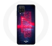 Coque pour Samsung Galaxy A42 5G Stranger Things Logo Transparent Saison 4 Bande annonce 2022