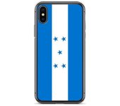Funda iPhone - PIXELFORMA - iPhone XS - Drapeau du Honduras - Sopa de silicona - Protección completa