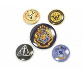 Juego de insignias de Harry Potter (juego de 5) One Size