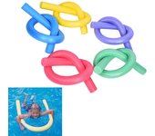 Tabla flotante de espuma con núcleo sólido para piscina, flotador de agua con fideos, manualidades para niños verde