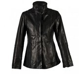 Eastern Counties Leather Chaqueta de cuero para mujer/señoras 10 UK negro