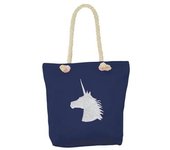 Hy Unicornio Bolsa de tela One Size azul oscuro