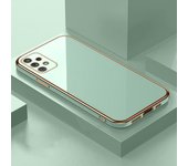 Funda de TPU suave con revestimiento 6D para Samsung Galaxy A54 A34 A14 A55 A35 A05 A05S A06 A53 A33 A23 A13 A16 A52 A32 A71 A51 A50, carcasa de silicona de lujo Samsung Galaxy A52S negro