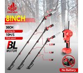 ONEVAN Sierra eléctrica telescópica para ramas altas sin escobillas de 4500 W y 2,25 m, herramienta de poda de jardín inalámbrica para batería Makita de 18 V Without Battery