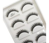 5 pares de pestañas invisibles 3D, banda transparente Natural, pestañas postizas de visón, maquillaje, pestañas postizas transparentes, maquillaje de Cilios falsos