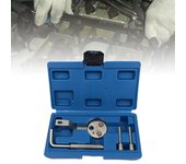 Herramientas de bloqueo de sincronización de levas y manivela, herramienta de bloqueo del volante, kit de sincronización del motor para Transit 2.2 Tdci, fácil de instalar, B1k6 azul