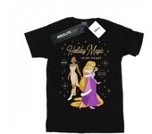 Disney Camiseta de algodón para novio, princesa, vacaciones, magia en mi corazón, para mujer/señoras M blanco