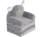 Silla infantil con bonitos dibujos animados, cómoda, resistente y resistente al desgaste, plegable y portátil, ideal para el hogar.