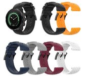 Correa de reloj de 24mm, correa de silicona suave de sarga, repuesto de correa de muñeca para Suunto 7/9/9 Baro/D5/Spartan Sport Wrist HR