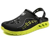 Zuecos de jardín cómodos de verano para hombre, zuecos de inyección de EVA para exteriores para hombre, sandalias informales, zapatillas de playa, zapatos de agua, sandalias de piscina 40