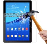 Protector de pantalla de vidrio templado para Huawei MediaPad T3 T5 M5 Lite M6 Matepad Pro 10,8 10,4 T10 T8 8,0 8,4 9,6 10 10,8 2021 2020 2019 2022, 1 unidad, 2 unidades 1*For MediaPad T3 8.0 transparente