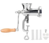 Picadora de Carne Manual de Acero Inoxidable con Manivela para Especias Carne