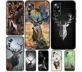 Funda de ciervo para Xiaomi 14, 13, 11T, 12T, 13T Pro, 12 Lite, 12X, POCO X3, X5 Pro, X4, F4, M5, M5s, F3 y F5 POCO X3 Pro