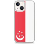 Coque Télephone Drapeau Singapur - iPhone 13 mini