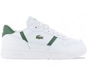 LACOSTE T-Clip Set 224 - Herren Sneakers Schuhe Leder Weiß 748SMA00311R5 ORIGINAL EU 40.5 UK 7 blanco