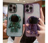 Luxury Shining Glitter Plating Astronaut Stan Phone Case para Iphone 14 13 12 11 Pro Max Xr Xs Max 14plus Soft Shockproof Cover For iPhone XR