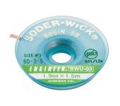 Alambre absorbente de soldadura de mecha de soldadura de ingeniero x 1,9 mm 1,5 m SWU-03