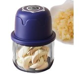 Picadora de alimentos eléctrica para cocina, mini trituradora de ajo, picadora de carne portátil USB, picadora de verduras para aparatos de cocina color rosa