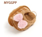MYGGPP Zapatos de bebé de otoño e invierno de 0 a 1 año Zapatos de algodón de otoño e invierno Zapatos de fondo suave para niños pequeños Zapatos de bebé Zapatos para niños pequeños 11cm blanco
