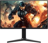 Monitor para juegos FHD 1080p compatible con VESA de 24  (165Hz) Altavoces integrados negros negro