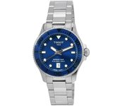 Reloj unisex Tissot T-Sport Seastar 1000 con esfera azul y cuarzo T120.210.11.041.00 T1202101104100 300M