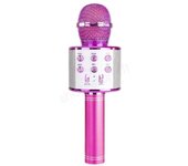 SHOP-STORY - Micrófono Rosa : Micrófono Bluetooth Sans Fil para Karaoke en la Casa