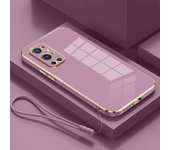 Para OnePlus 9 Pro funda 1 + 9RT funda de teléfono One Plus 9 funda OnePlus 9 RT 1 + 9 Pro 9R 9p cubierta trasera cuadrada de lujo a prueba de golpes For OnePlus 9R&Case & Strap blanco como la nieve