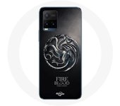 Coque pour Vivo Y21s 2021 / Y21 2021 Game Of Thrones Targaryen de feu et de sang