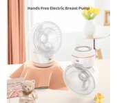 Extractor de leche portátil, extractor de leche eléctrico manos libres para amamantar, 4 modos, 12 niveles de succión, bajo 1 Pack
