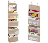 Bolsa de almacenamiento de tela para pared, ideal para armario o puerta
