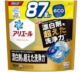 Recambio de gel detergente para ropa Ariel 4D Pro Clean (87 unidades) [Gran capacidad]
