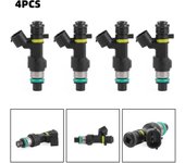 4 inyectores de combustible 16600-EN200 aptos para Nissan NV Sentra 2.0 Cube Versa 1.8L FBY2850 FJ1056