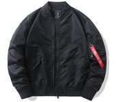 Chaqueta bomber de otoño e invierno para hombre M