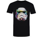 Star Wars Girls Command Stormtrooper Art Cotton T-Shirt 9-11 Years negro