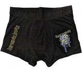 Iron Maiden Bóxer unisex Powerslave Head para adultos S negro